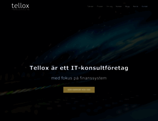 tellox.se screenshot