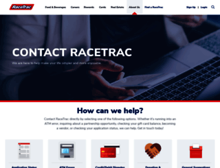 tellracetrac.com screenshot