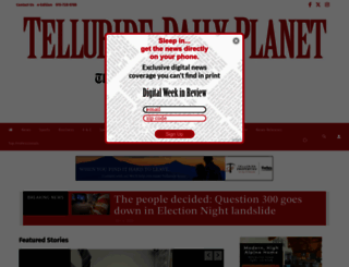 telluridenews.com screenshot