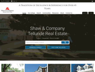 telluriderealestate.com screenshot