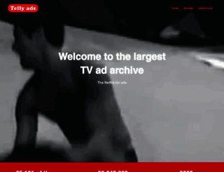 tellyads.com screenshot