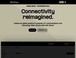 telnyx.com screenshot