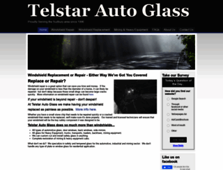 telstarautoglass.com screenshot