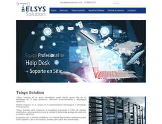 telsyssolution.com screenshot