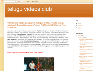 teluguvideosclub.blogspot.in screenshot