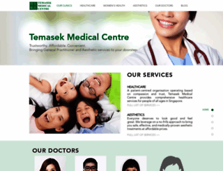 temasekmedicalcentre.com screenshot