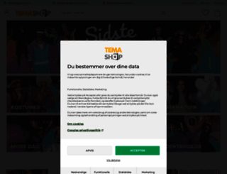 temashop.dk screenshot