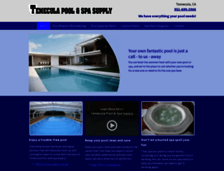 temeculapoolandspasupply.com screenshot