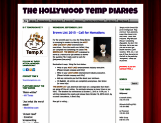 tempdiaries.com screenshot