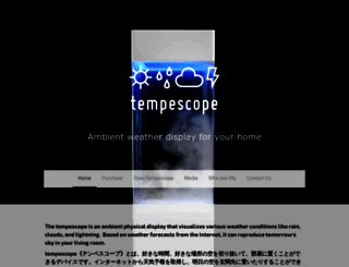 tempescope.com screenshot