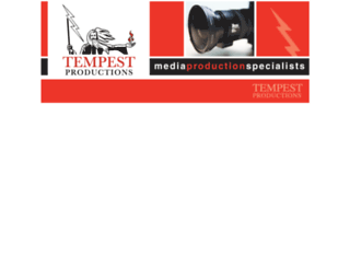 tempestproductions.co.uk screenshot