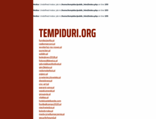 tempiduri.org screenshot