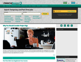 tempjobs.careercast.com screenshot