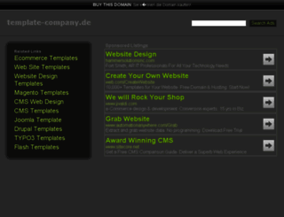 template-company.de screenshot