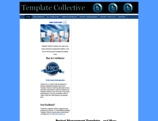templatecollective.com screenshot