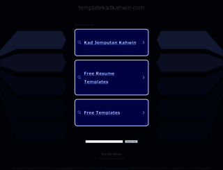 templatekadkahwin.com screenshot