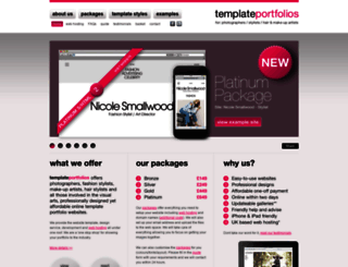 templateportfolios.com screenshot