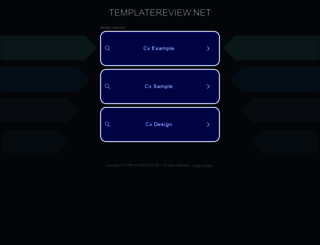 templatereview.net screenshot