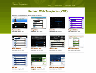 templates.kamranweb.com screenshot