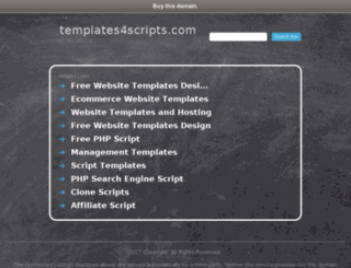 templates4scripts.com screenshot