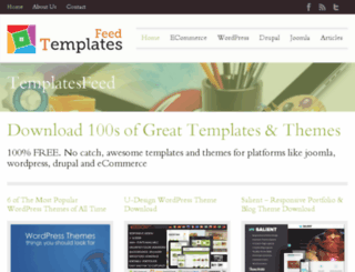 templatesfeed.com screenshot
