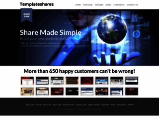templateshares.net screenshot