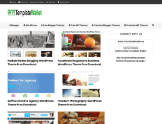 templatewallet.com screenshot