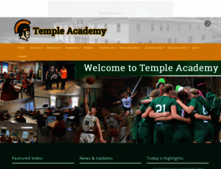 templeacademyme.org screenshot