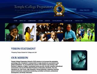 templecollegeprep.com screenshot