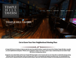 templehillcatering.com screenshot