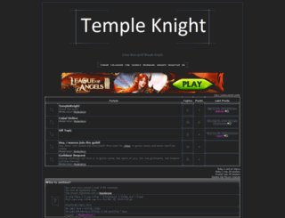 templeknight.foroactivo.net screenshot