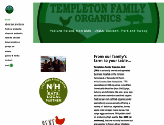 templetonfamilyorganics.com screenshot