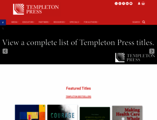 templetonpress.org screenshot