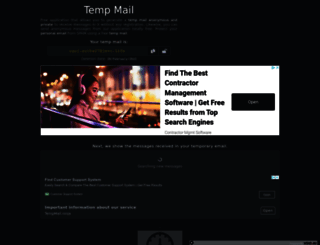 tempmail.ninja screenshot