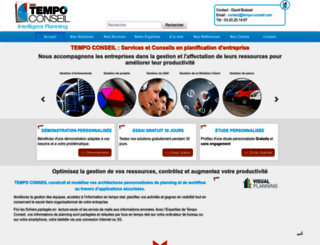 tempo-conseil.com screenshot