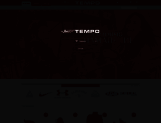 tempo-sports.com screenshot