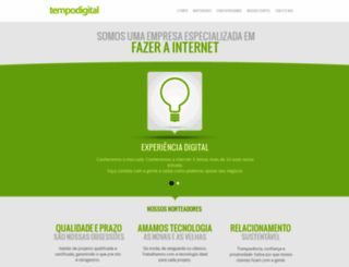 tempodigital.com.br screenshot