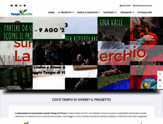 tempodivivere.it screenshot