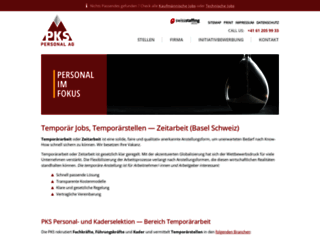 temporaer-jobs-basel.ch screenshot