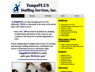 tempsplusjobs.com screenshot