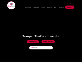 temptalent.com.au screenshot