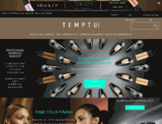 temptupro.com screenshot