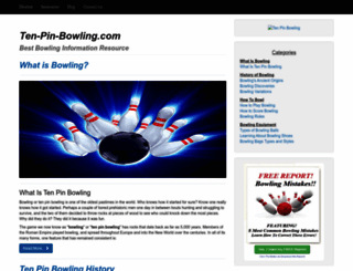 ten-pin-bowling.com screenshot