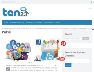ten23.co.za screenshot
