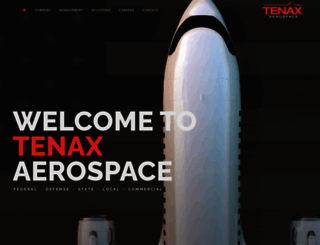 tenaxaerospace.com screenshot