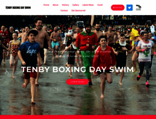 tenbyboxingdayswim.co.uk screenshot