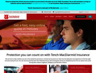 tenchinsurance.com screenshot
