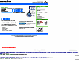 tenderdirect.com.my screenshot