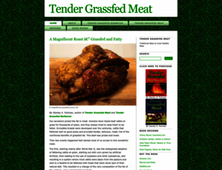 tendergrassfedmeat.com screenshot