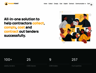 tenderpoint.co.za screenshot
